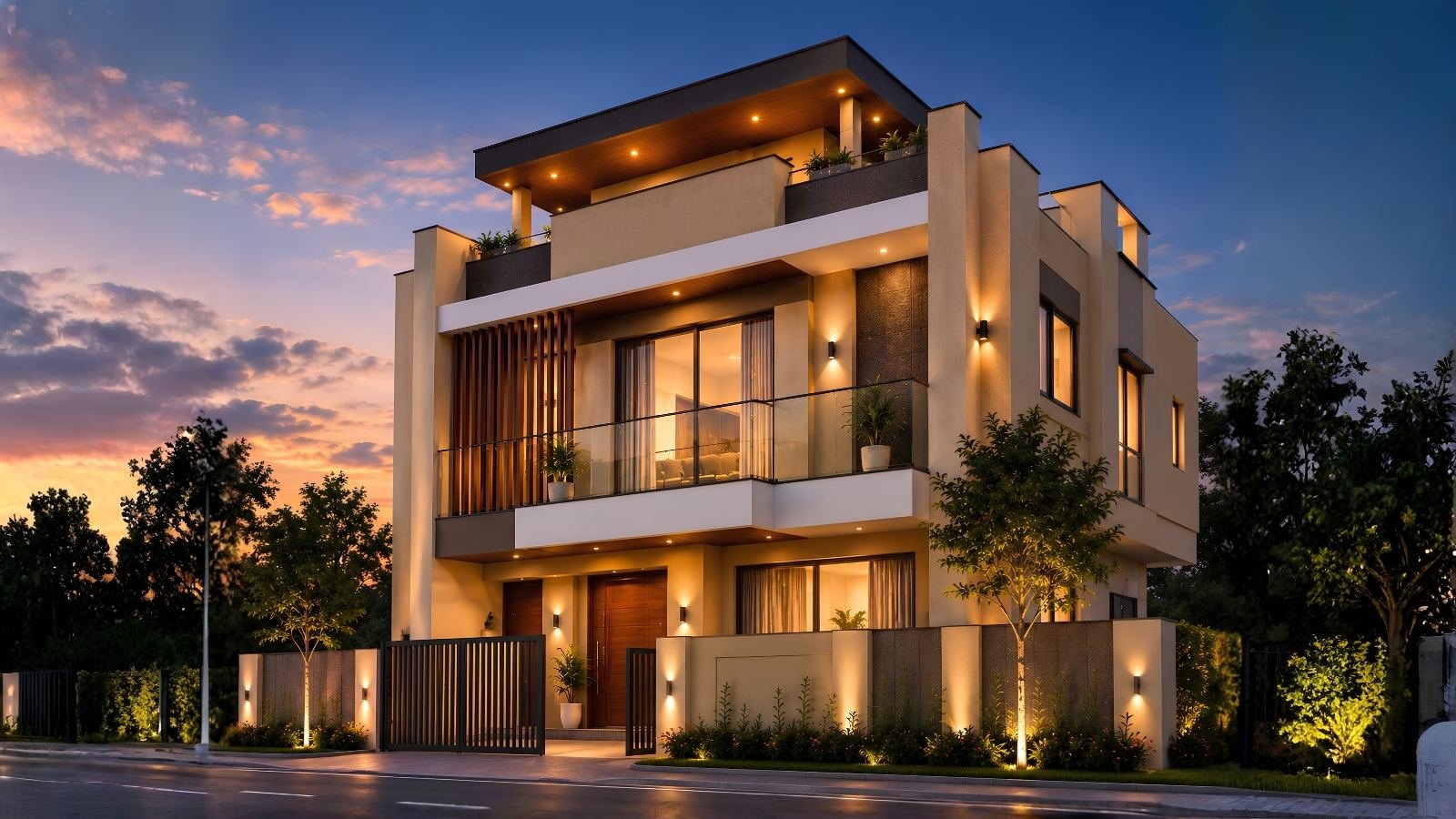 Dewan Residency villa exterior
