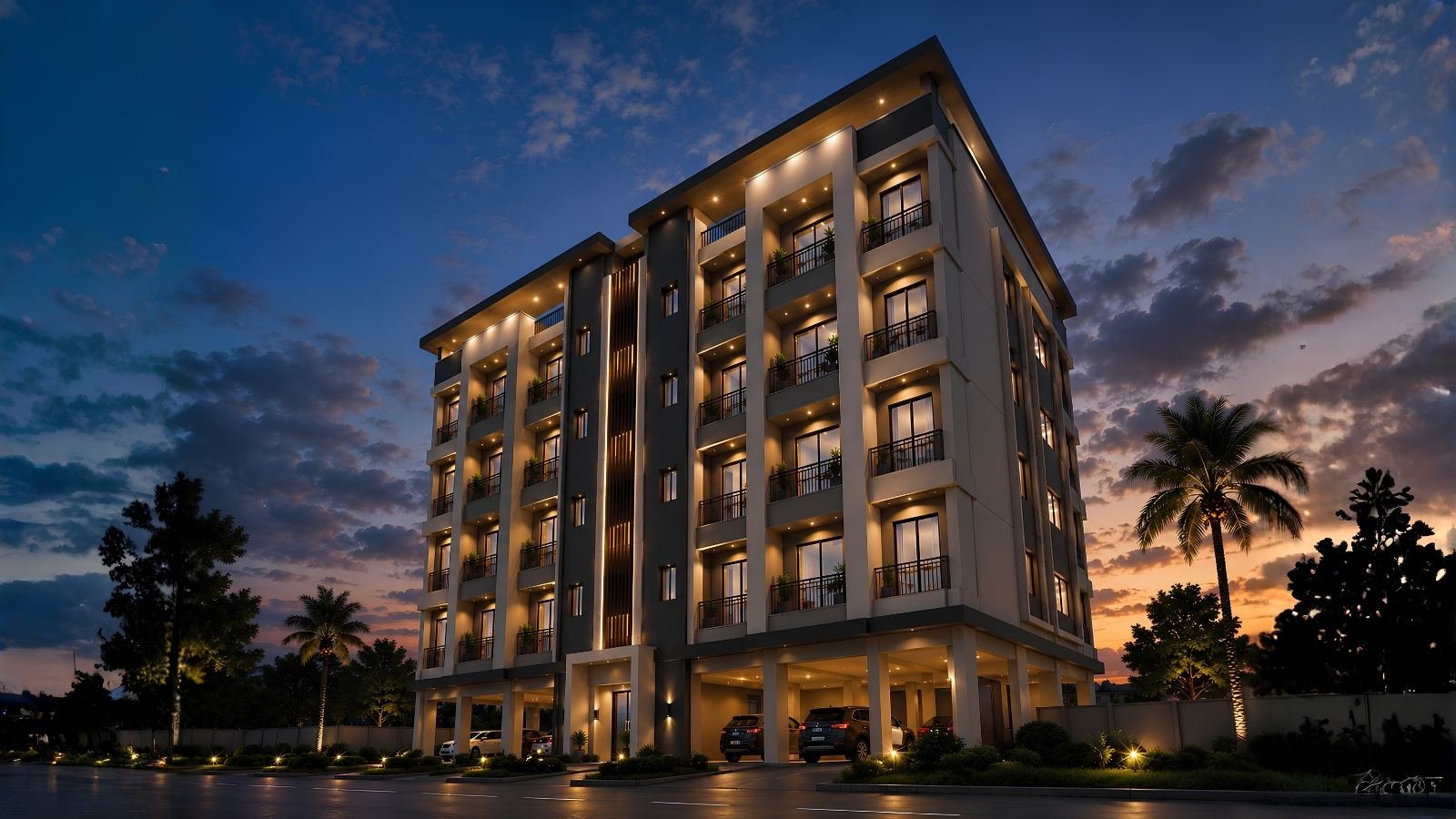 Dewan Residency studio exterior